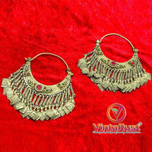 Load image into Gallery viewer, Kuchi Earrings With Long Tassels