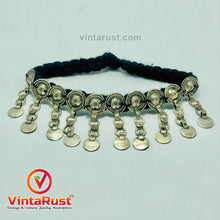 Load image into Gallery viewer, Tribal-inspired Black Choker Necklace