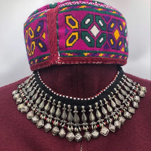 Load image into Gallery viewer, Afghani Tribal Choker Boho Necklace