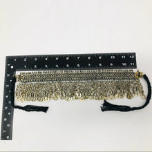 Load image into Gallery viewer, Silver Kuchi Vintage Choker Necklace With Tassels