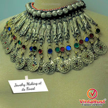 Load image into Gallery viewer, Statement Fish Charms Tassel Necklace