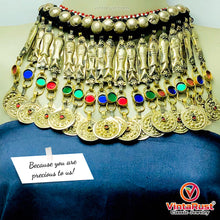 Load image into Gallery viewer, Statement Fish Charms Tassel Necklace