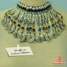 Load image into Gallery viewer, Statement Fish Charms Tassel Necklace