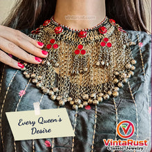Load image into Gallery viewer, Antique Massive Tribal Jewelry Set