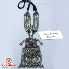Load image into Gallery viewer, Vintage Kuchi Classic Pendant With Dangling Bells