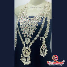 Load image into Gallery viewer, Massive Silver Kuchi Bib Necklace
