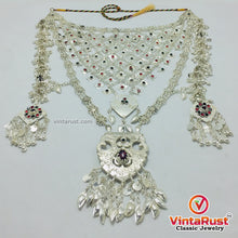Load image into Gallery viewer, Massive Silver Kuchi Bib Necklace