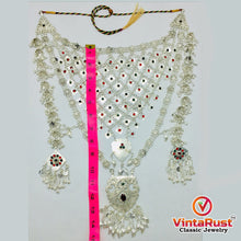Load image into Gallery viewer, Massive Silver Kuchi Bib Necklace