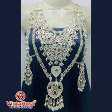 Load image into Gallery viewer, Massive Silver Kuchi Bib Necklace