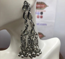 Load image into Gallery viewer, Antique Dangle Mirror Earrings