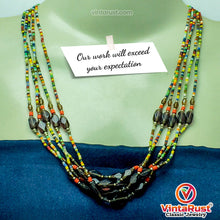 Load image into Gallery viewer, Colorful Boho Tribal Beaded Layer Necklace