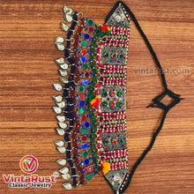 Load image into Gallery viewer, Multicolor Glass Stone Choker Necklace