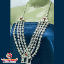 Load image into Gallery viewer, Multilayer Bib Necklace With Pendant