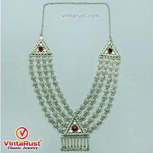 Load image into Gallery viewer, Multilayer Bib Necklace With Pendant
