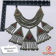 Load image into Gallery viewer, Multilayers Kuchi Oversized Choker With Dangling Five Pendants