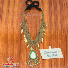 Load image into Gallery viewer, Nomadic Vintage Tribal Pendant Necklace With Tassels