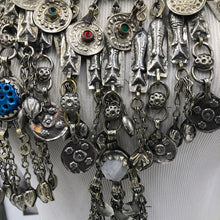 Load image into Gallery viewer, Bib Necklace Embellished with Fish Motifs and Dangling Tassels