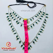 Load image into Gallery viewer, Pearls Beaded Multilayers Bib Necklace