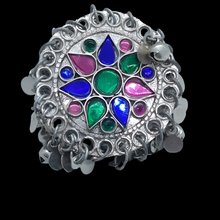 Load image into Gallery viewer, Tribal Massive Kuchi Ring, Handmade Ring