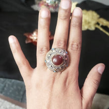 Load image into Gallery viewer, Massive Kuchi Ring with Stone