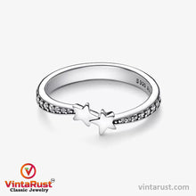 Load image into Gallery viewer, Shooting Stars Sparkling Ring