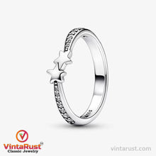 Load image into Gallery viewer, Shooting Stars Sparkling Ring