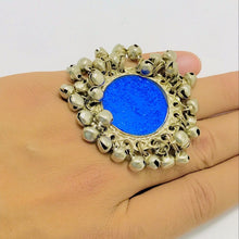 Load image into Gallery viewer, Vintage Silver Kuchi Bells Ring