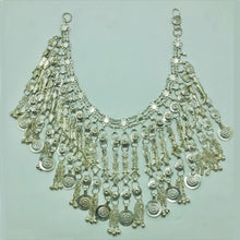 Load image into Gallery viewer, Handmade Silver Kuchi Fish Motifs Choker Necklace