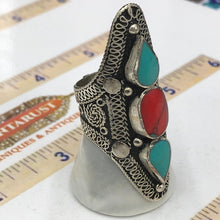 Load image into Gallery viewer, Three Stones Kuchi Ring