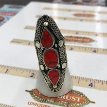 Load image into Gallery viewer, Three Stones Kuchi Ring