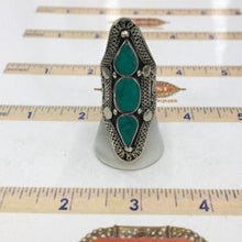Load image into Gallery viewer, Three Stones Kuchi Ring