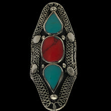 Load image into Gallery viewer, Three Stones Kuchi Ring