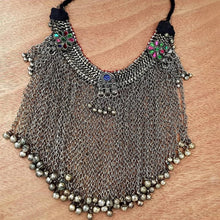 Load image into Gallery viewer, Traditional Kuchi Choker Necklace With Silver Bells