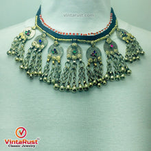 Load image into Gallery viewer, Traditional Statement Choker Necklace