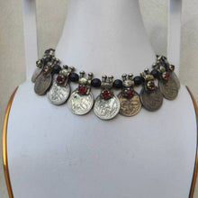 Load image into Gallery viewer, Traditional Handmade Vintage Coins Choker