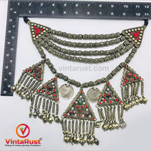 Load image into Gallery viewer, Beaded Multilayers Necklace With Dangling Pendants