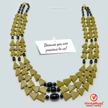 Load image into Gallery viewer, Tribal Multilayers Western Beaded Necklace