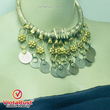 Load image into Gallery viewer, Tribal Coins Torque Choker Necklace