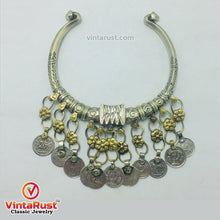Load image into Gallery viewer, Tribal Coins Torque Choker Necklace