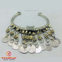 Load image into Gallery viewer, Tribal Coins Torque Choker Necklace