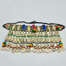 Load image into Gallery viewer, Massive Tribal Fish Ethnic Multicolor Choker Necklace