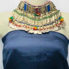 Load image into Gallery viewer, Massive Tribal Fish Ethnic Multicolor Choker Necklace