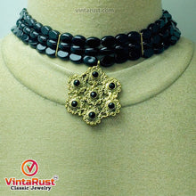 Load image into Gallery viewer, Tribal Handmade Stone Beaded Choker Necklace