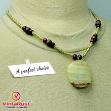 Load image into Gallery viewer, Tribal Handmade Stone Necklace