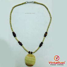 Load image into Gallery viewer, Tribal Handmade Stone Necklace
