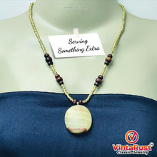 Load image into Gallery viewer, Tribal Handmade Stone Necklace