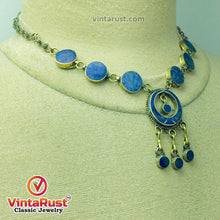 Load image into Gallery viewer, Bohemian Tribal Stone Pendant Necklace