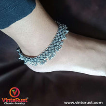 Load image into Gallery viewer, Tribal Silver Kuchi Pair Anklet