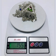 Load image into Gallery viewer, Tribal SIlver Kuchi Pendant Belly Chain