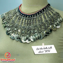 Load image into Gallery viewer, Tribal Vintage Long Charm Dangling Tassels Necklace